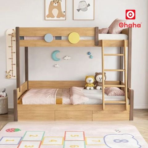 Giường tầng thông minh cho bé OHAHA - GTTM079