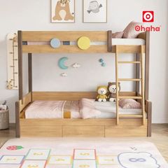 Giường tầng thông minh cho bé OHAHA - GTTM079