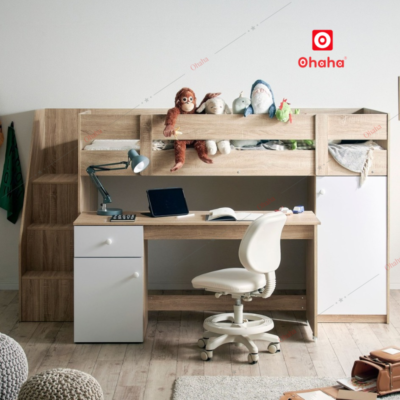 Giường tầng thông minh đa năng Ohaha - GTĐN037