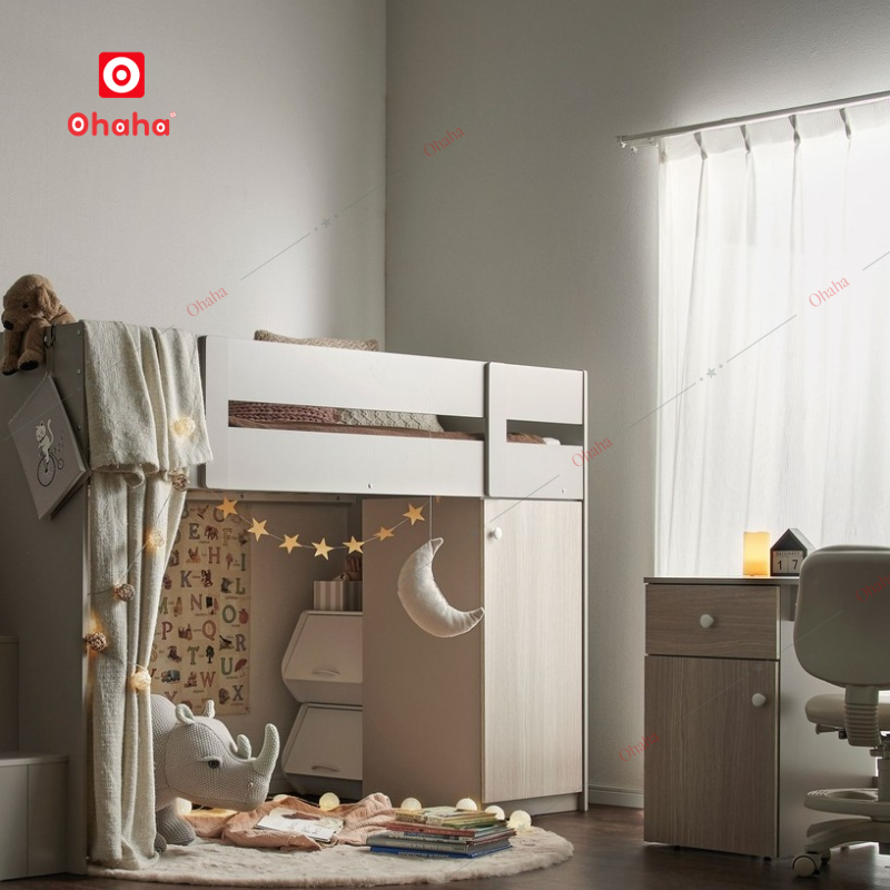 Giường tầng thông minh đa năng Ohaha - GTĐN037