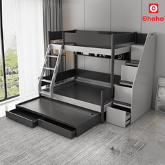 Giường tầng thông minh đa năng Ohaha 3 tầng - GTĐN002