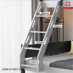 Giường tầng thông minh đa năng Ohaha 3 tầng - GTĐN002