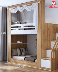 Giường tầng thông minh đa năng Ohaha - GTĐN004