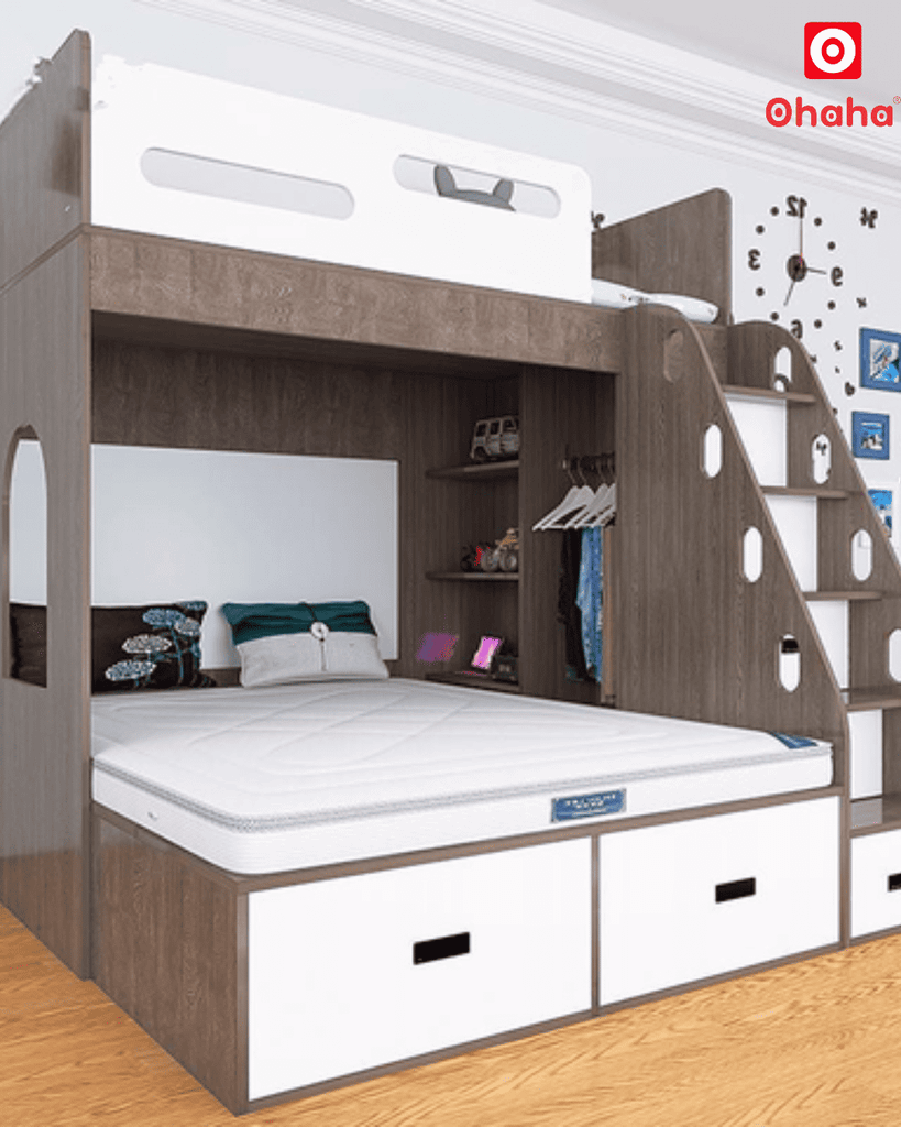 Giường tầng thông minh đa năng Ohaha - GTĐN029