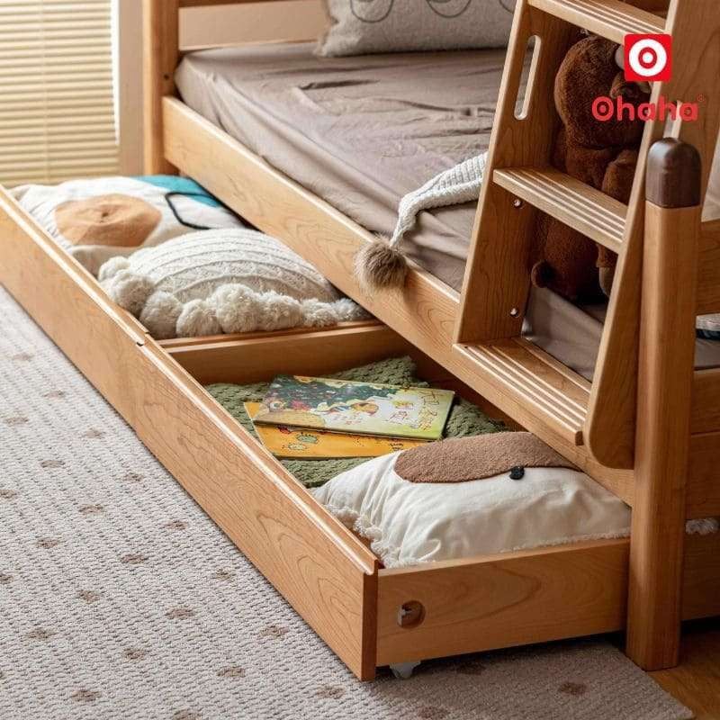 Giường tầng thông minh đám mây dễ thương cho bé OHAHA - GTTM082