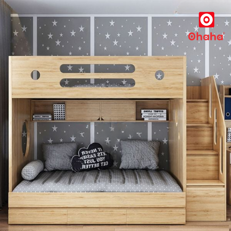 Giường tầng thông minh hiện đại OHAHA - GTTM058