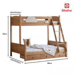 Giường tầng thông minh hiện đại OHAHA - GTTM063