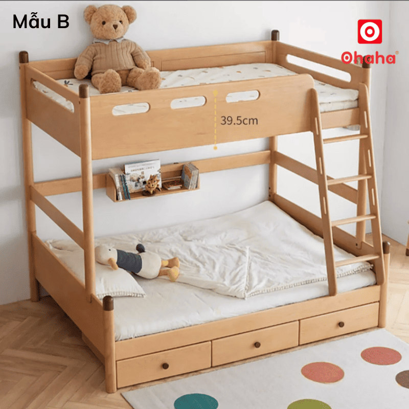Giường tầng thông minh hiện đại OHAHA - GTTM064