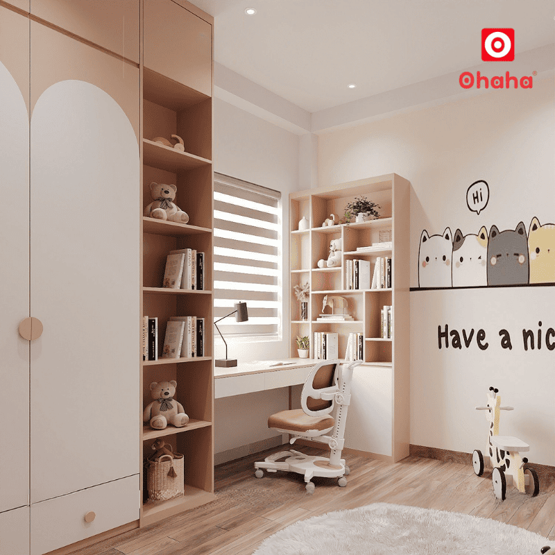 Giường tầng thông minh hiện đại OHAHA - GTTM071