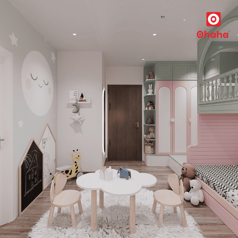 Giường tầng thông minh hiện đại OHAHA - GTTM072