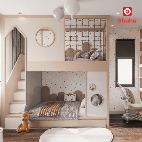 Giường tầng thông minh hiện đại OHAHA - GTTM073