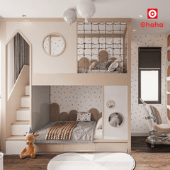 Giường tầng thông minh hiện đại OHAHA - GTTM073
