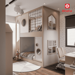 Giường tầng thông minh hiện đại OHAHA - GTTM073