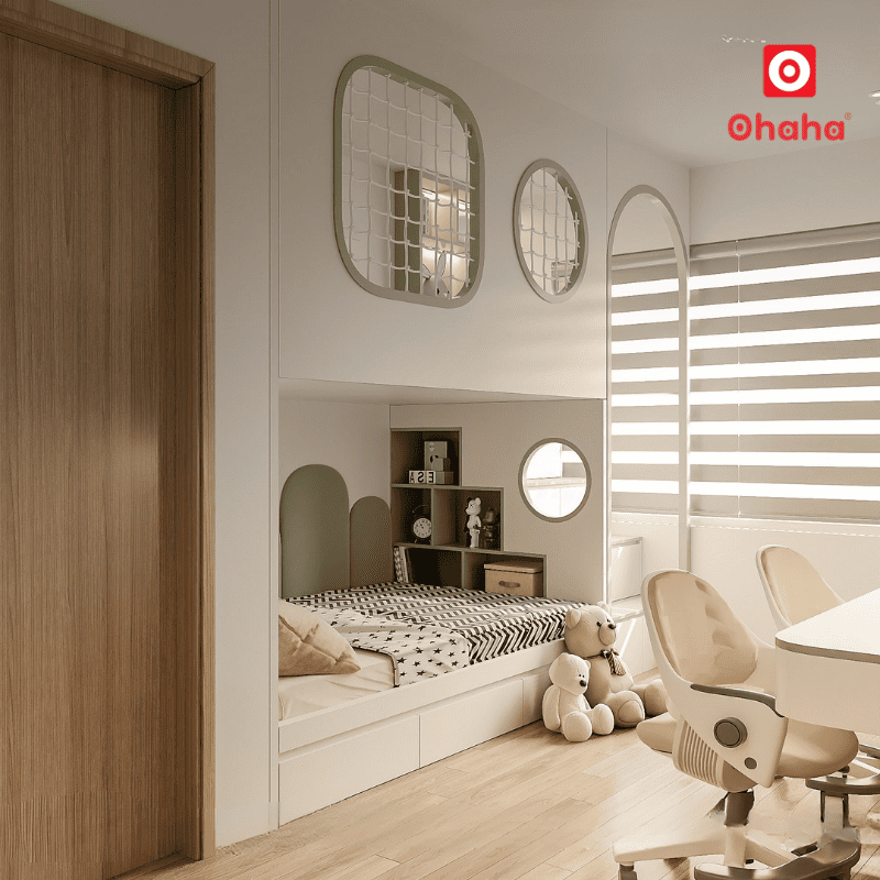 Giường tầng thông minh hiện đại OHAHA - GTTM074