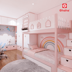 Giường tầng thông minh hiện đại OHAHA - GTTM075