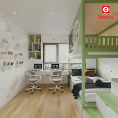 Giường tầng thông minh hiện đại OHAHA - GTTM076