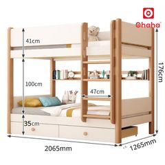 Giường tầng thông minh hiện đại OHAHA - GTTM084