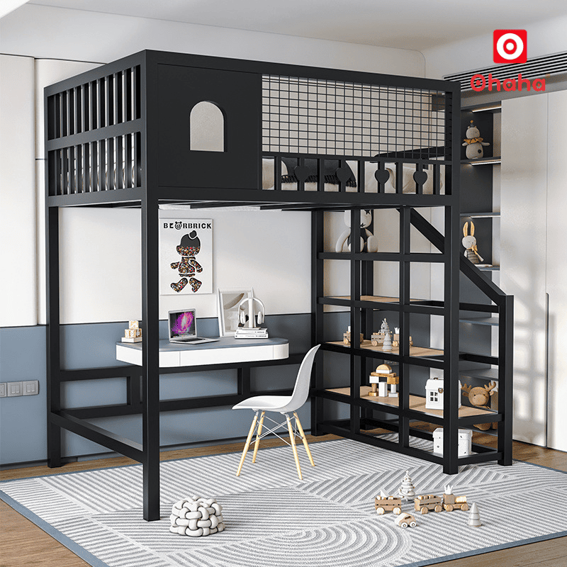 Giường tầng thông minh khung sắt hiện đại OHAHA - GTS060