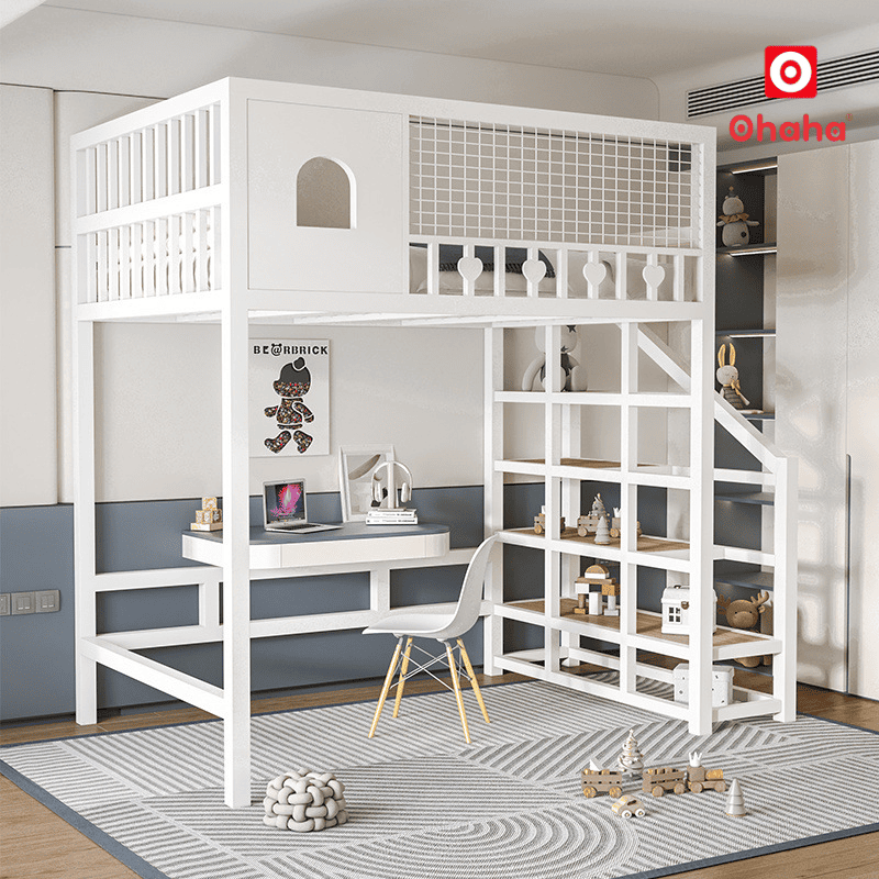 Giường tầng thông minh khung sắt hiện đại OHAHA - GTS060