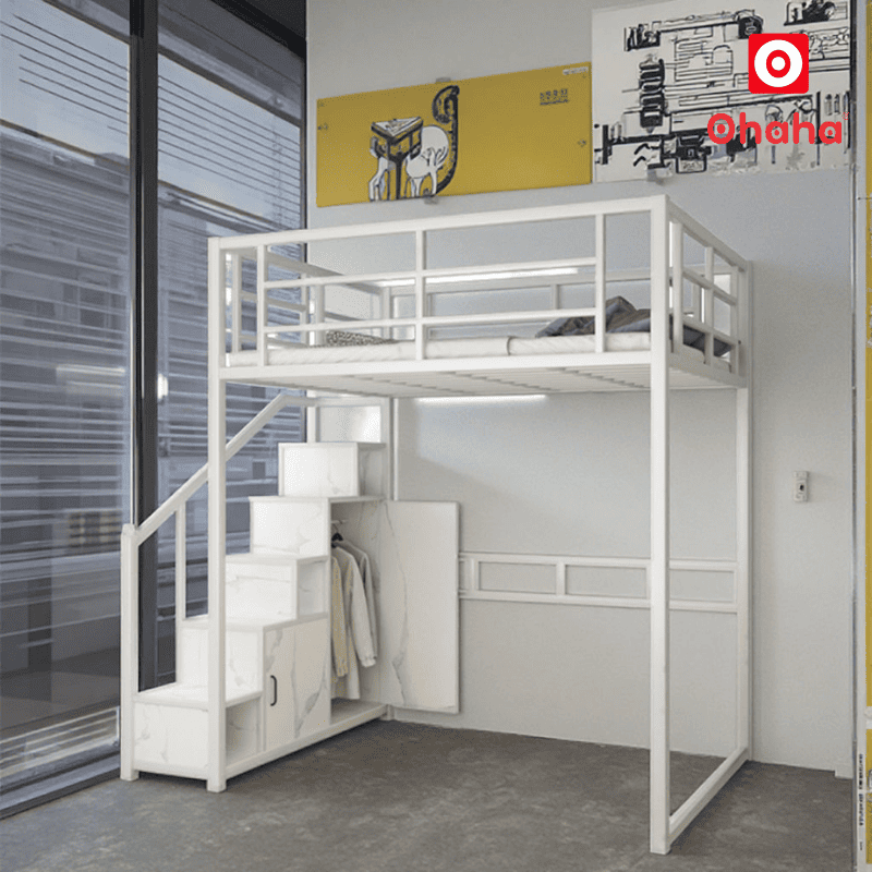Giường Tầng Thông Minh Khung Sắt OHAHA - GTS050
