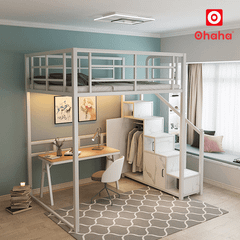 Giường Tầng Thông Minh Khung Sắt OHAHA - GTS050