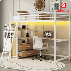 Giường Tầng Thông Minh Khung Sắt OHAHA - GTS051