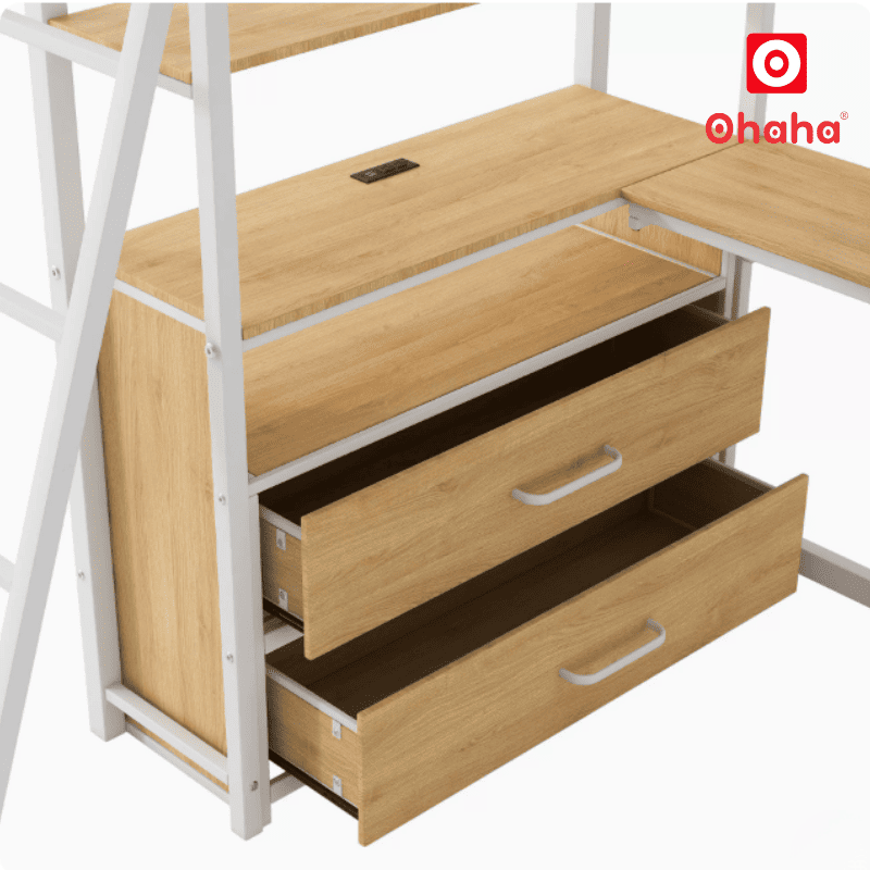 Giường Tầng Thông Minh Khung Sắt OHAHA - GTS051