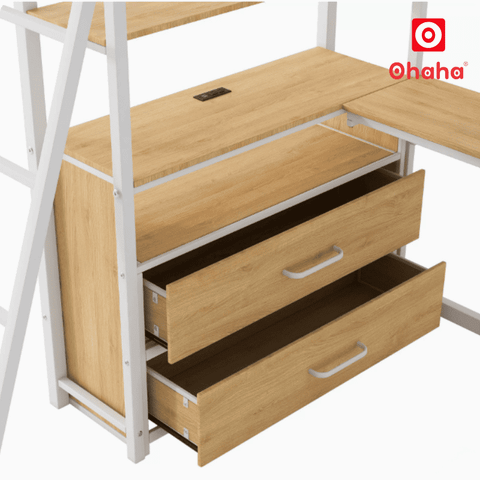Giường Tầng Thông Minh Khung Sắt OHAHA - GTS051