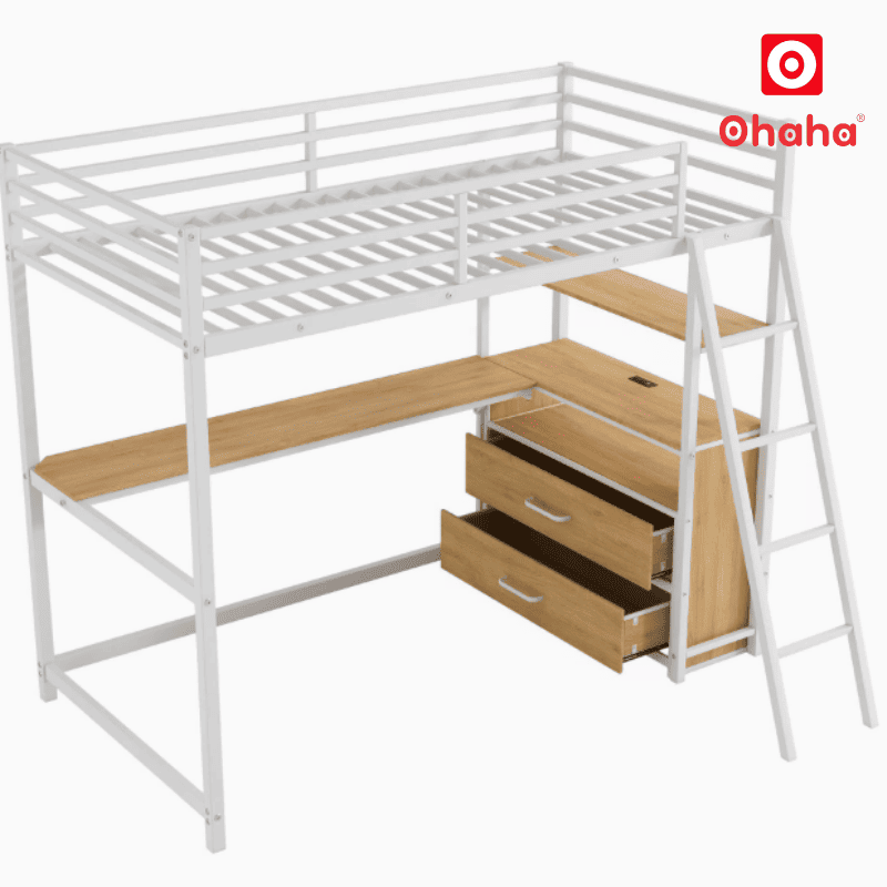 Giường Tầng Thông Minh Khung Sắt OHAHA - GTS051
