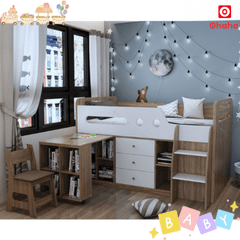 Giường tầng thông minh đa năng Ohaha - GTĐN005