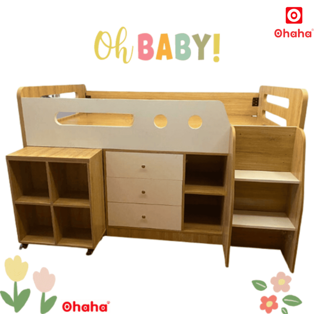 Giường tầng thông minh đa năng Ohaha - GTĐN005