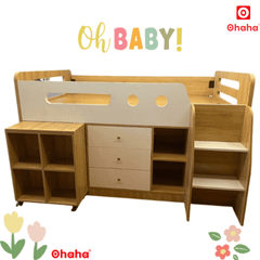 Giường tầng thông minh đa năng Ohaha - GTĐN005