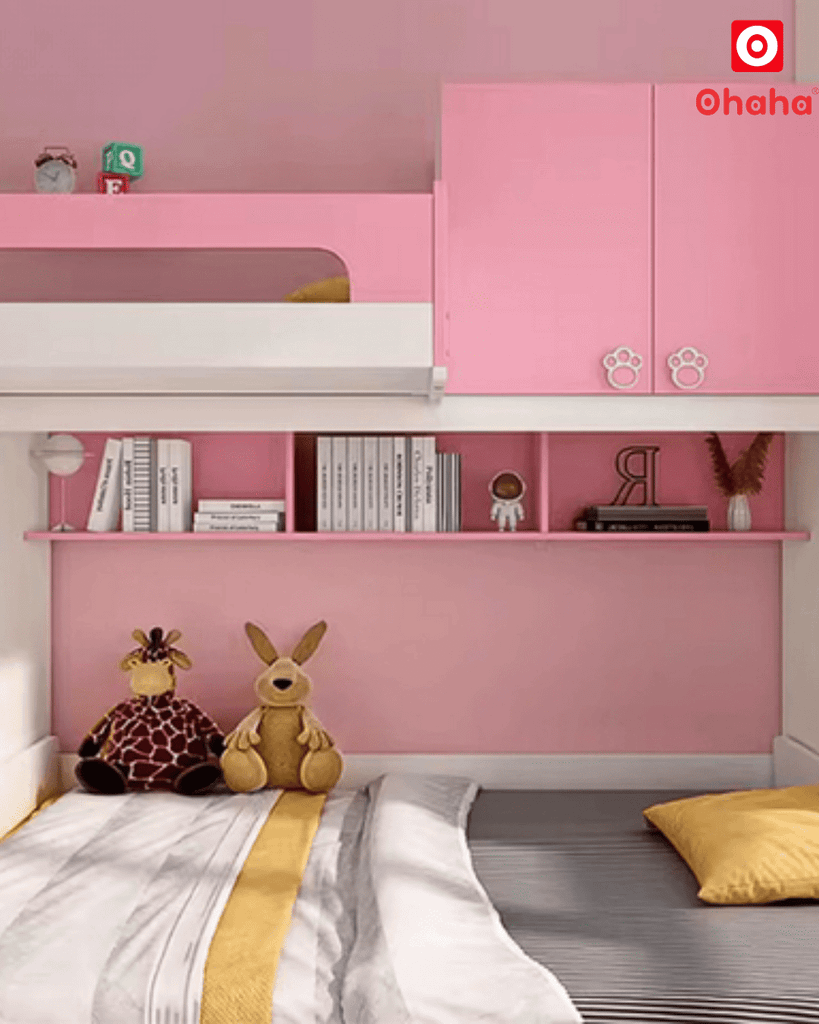 Giường tầng thông minh Ohaha kết hợp tủ áo - GTTM002