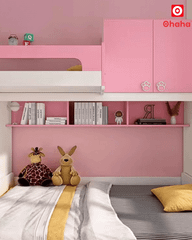 Giường tầng thông minh Ohaha kết hợp tủ áo - GTTM002