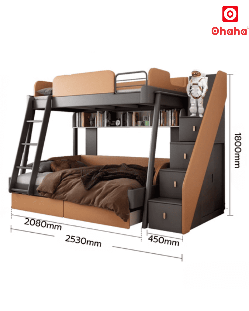 Giường tầng thông minh đa năng Ohaha - GTTM035