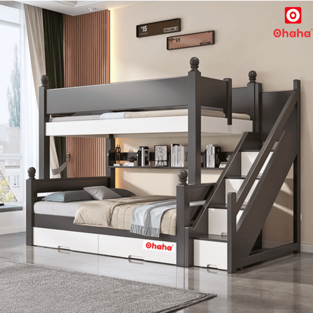Giường tầng thông minh đa năng Ohaha - GTTM037