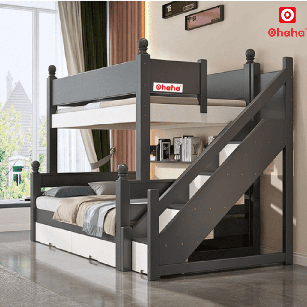 Giường tầng thông minh đa năng Ohaha - GTTM037