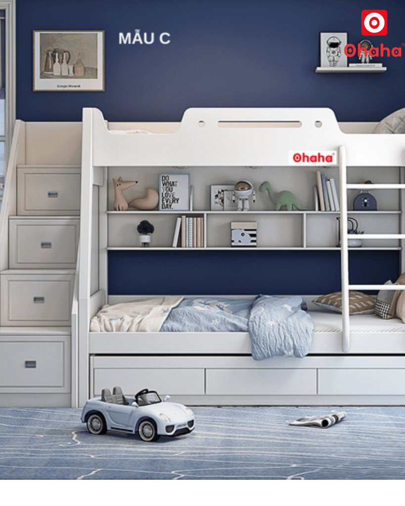 Giường tầng thông minh đa năng Ohaha - GTTM038