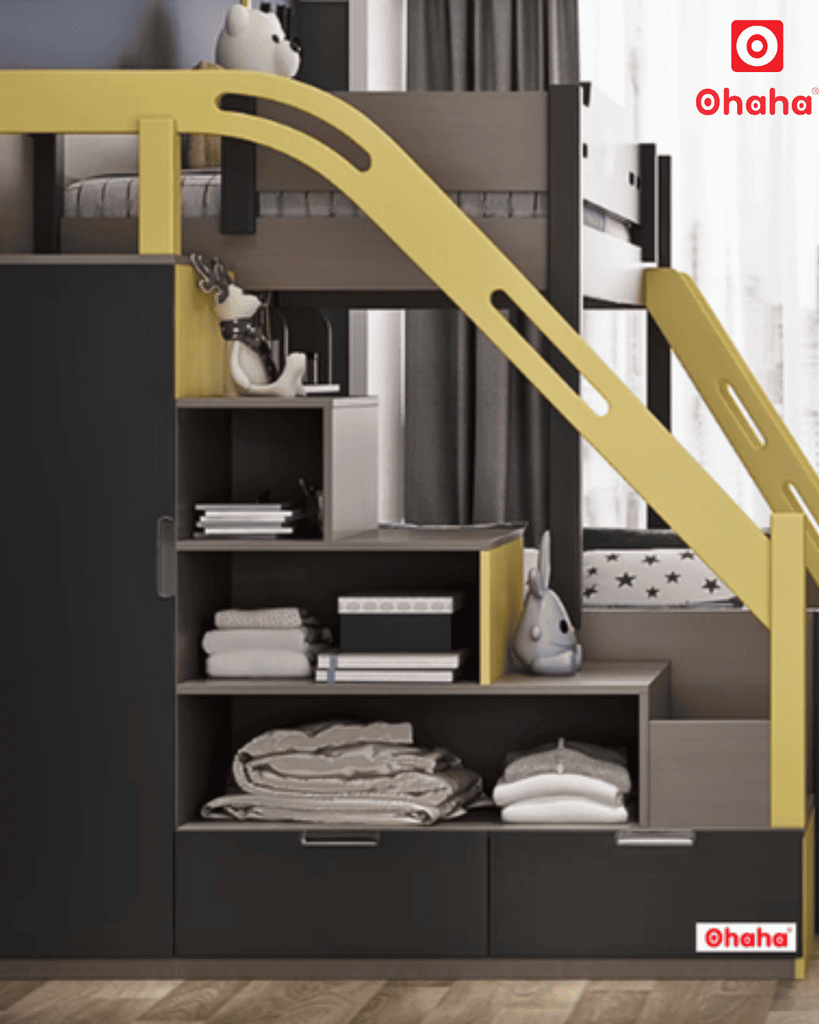 Giường tầng thông minh đa năng Ohaha - GTTM039