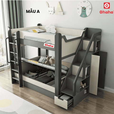 Giường tầng thông minh đa năng Ohaha - GTTM040