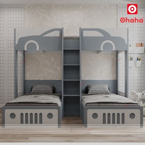 Giường tầng thông minh 3 giường Ohaha  - GTTM057