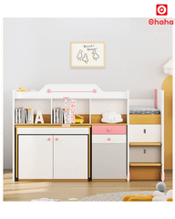 Giường tầng thông minh xếp gọn Ohaha có bàn học - GTXG010