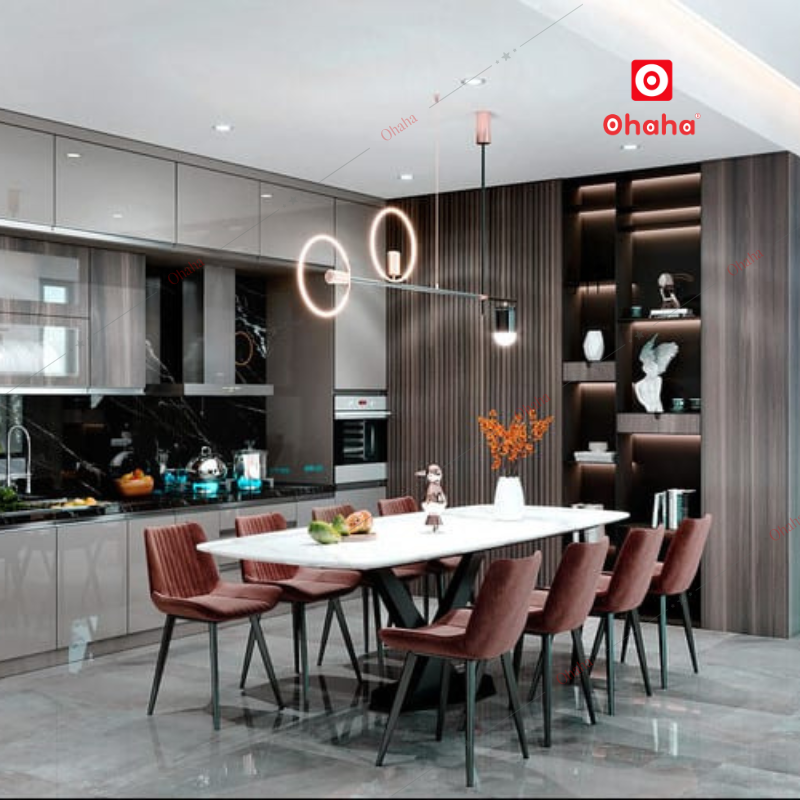 Thiết Kế Nội Thất Nhà Phố Cao Cấp Ohaha - TKNP-OH005
