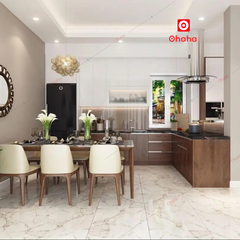 Thiết Kế Nội Thất Nhà Phố Cao Cấp Ohaha - TKNP-OH003