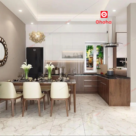 Thiết Kế Nội Thất Nhà Phố Cao Cấp Ohaha - TKNP-OH004