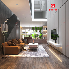 Thiết Kế Nội Thất Nhà Phố Cao Cấp Ohaha - TKNP-OH006