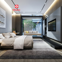 Thiết Kế Nội Thất Nhà Phố Cao Cấp Ohaha - TKNP-OH005