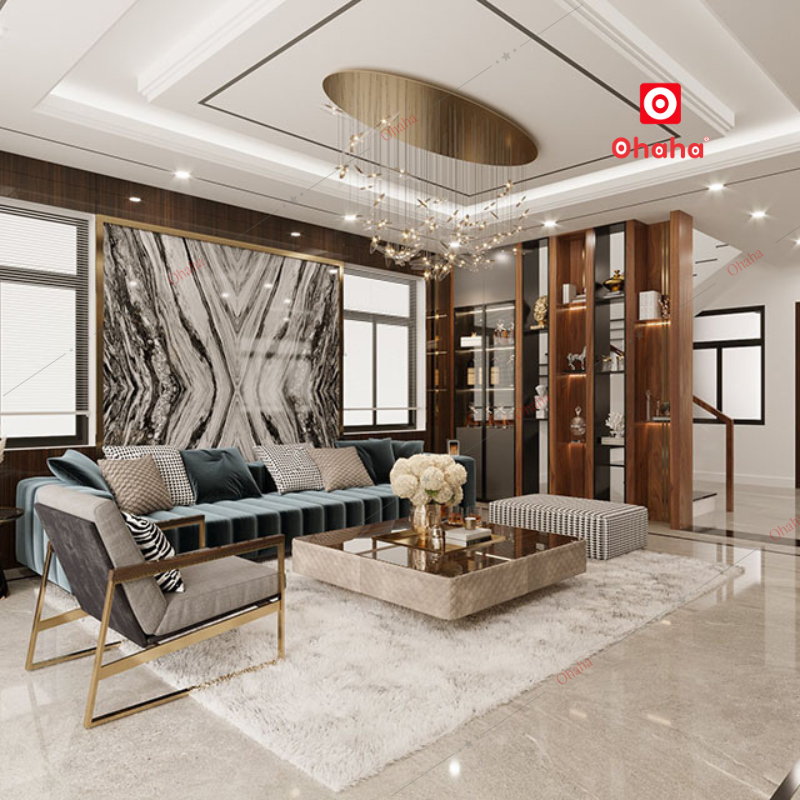 Thiết Kế Nội Thất Nhà Phố Cao Cấp Ohaha - TKNP-OH008
