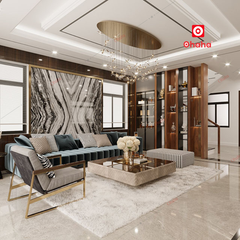 Thiết Kế Nội Thất Nhà Phố Cao Cấp Ohaha - TKNP-OH008