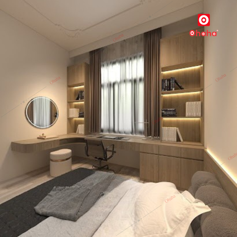 Thiết Kế Nội Thất Nhà Phố Cao Cấp Ohaha - TKNP-OH004